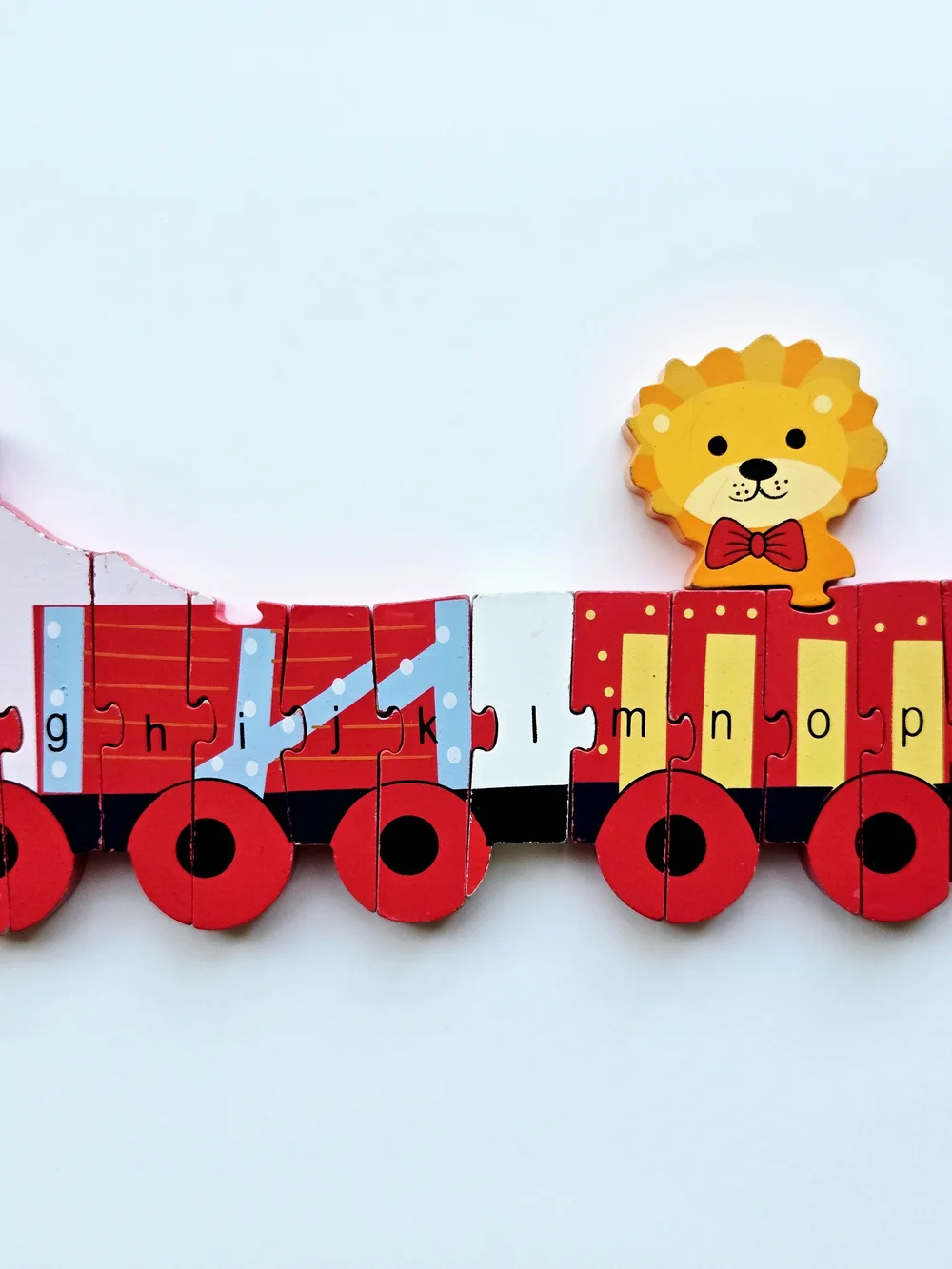 Orange Tree Toys Wooden Alphabet Circus Train Jigsaw Puzzle 🎪🚂